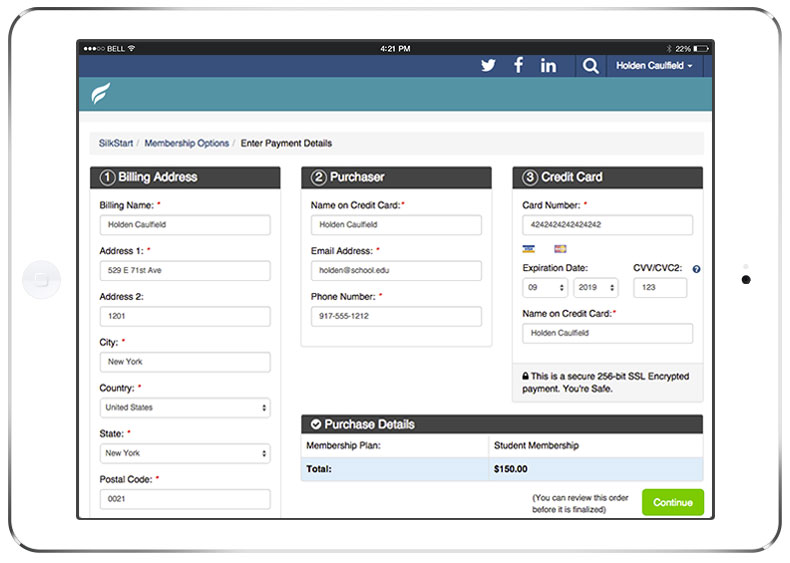 Membership payment platform that integrates with WordPress